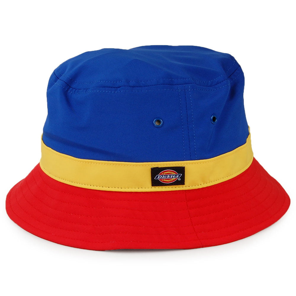 Chapeau Bob Twin City bleu-rouge DICKIES