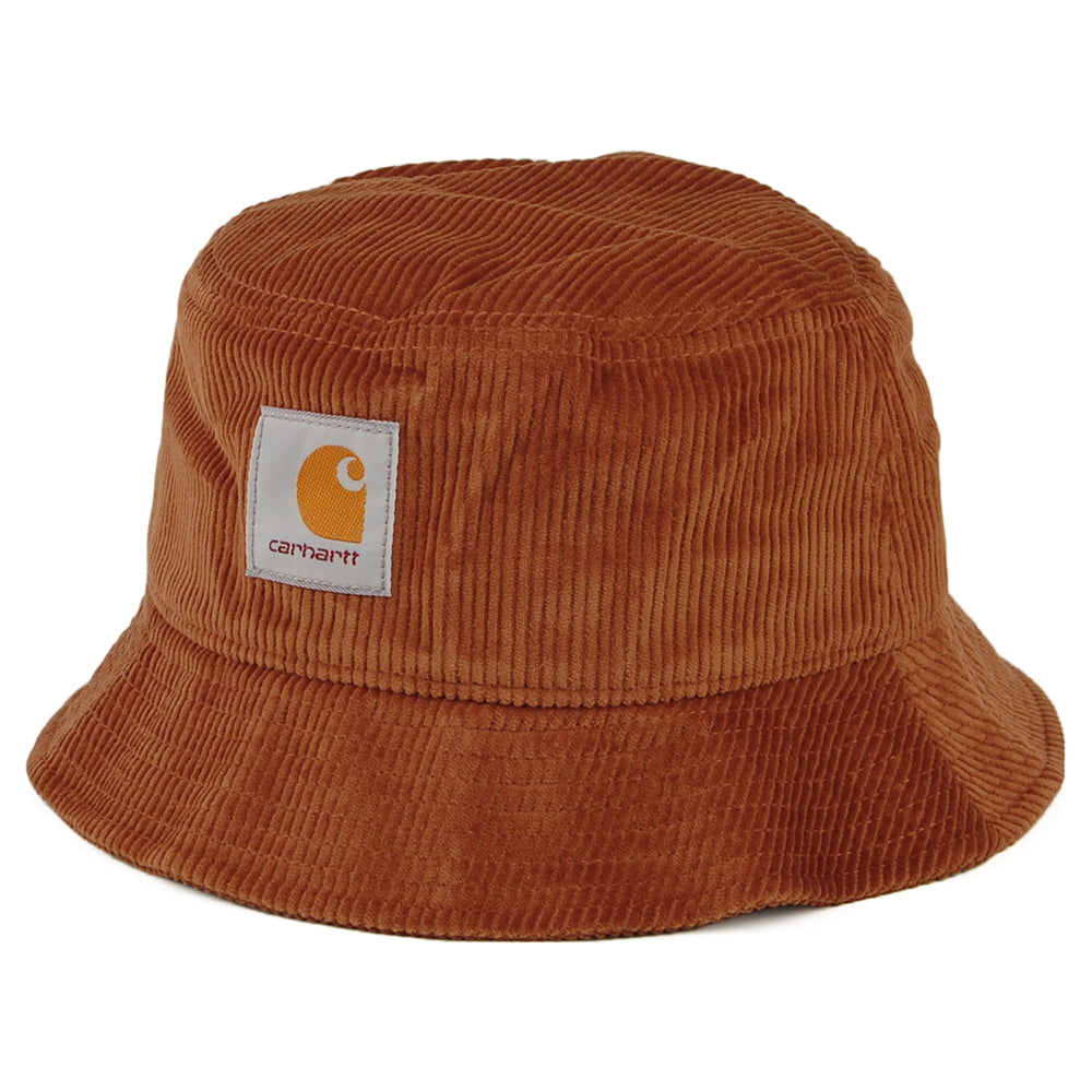 Chapeau Bob en Velours Côtelé rouille CARHARTT WIP