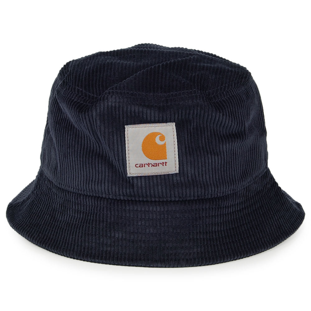 Chapeau Bob en Velours Côtelé bleu marine foncé CARHARTT WIP