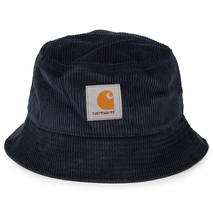 Chapeau Bob en Velours Côtelé bleu marine foncé CARHARTT WIP