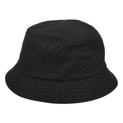 Chapeau Bob en Coton Mono Blend noir CALVIN KLEIN