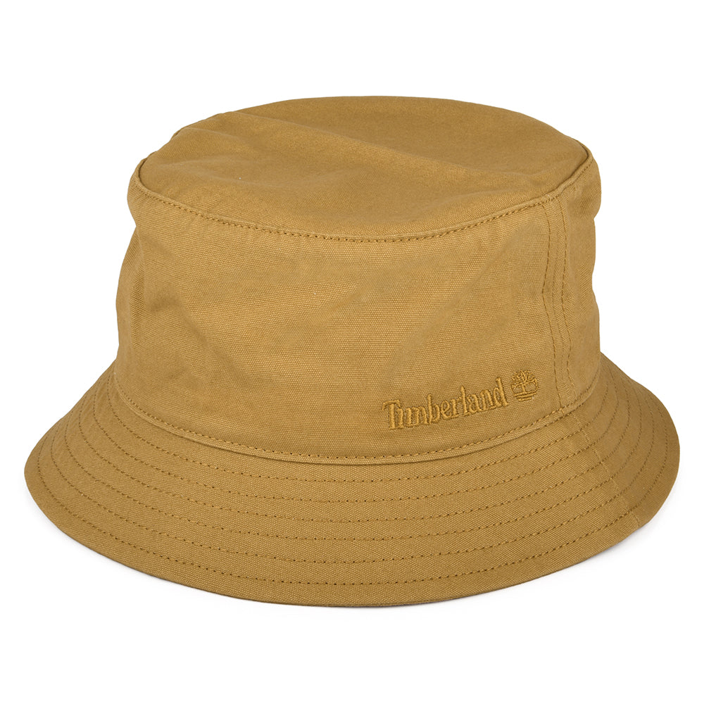 Chapeau Bob en Toile de Coton Peau de Pêche blé TIMBERLAND