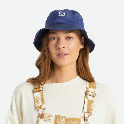 Chapeau Bob Pliable Beta bleu marine BRIXTON