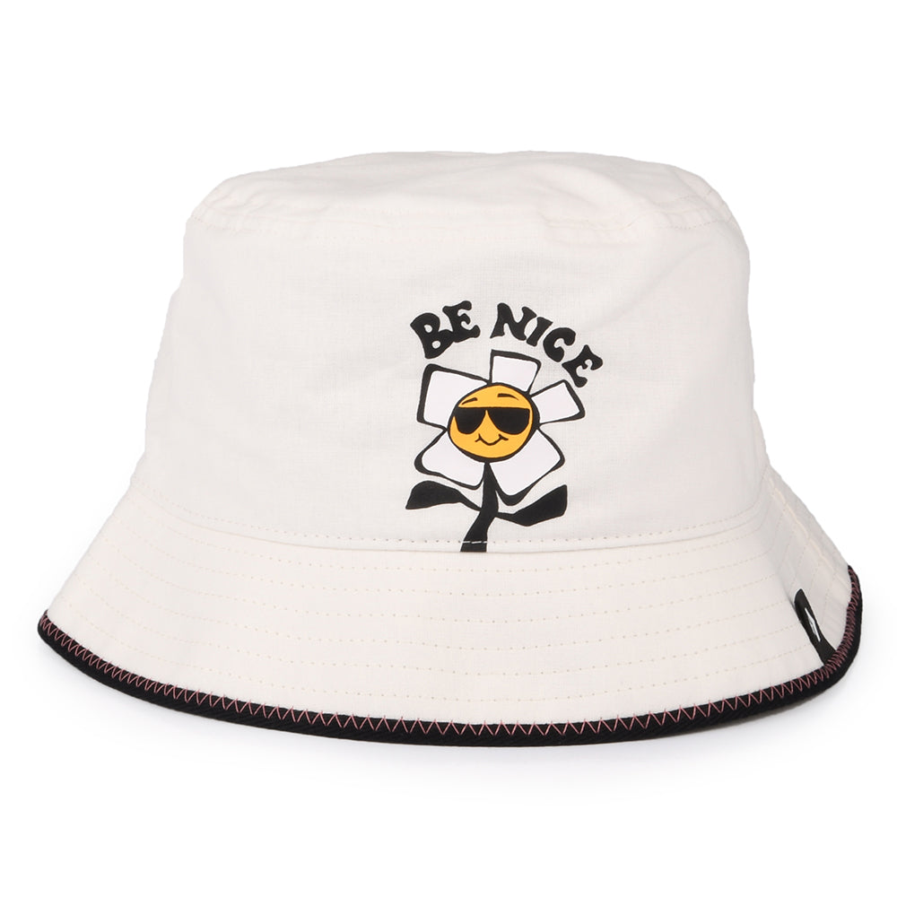 Chapeau Bob en Coton Creative Graphic naturel CONVERSE