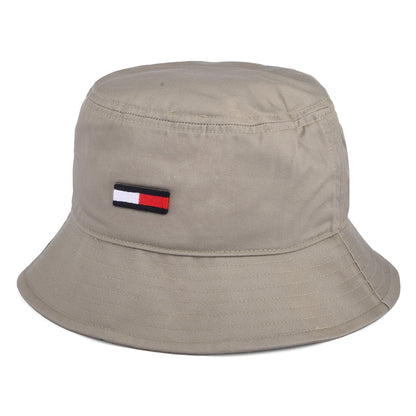 Chapeau Bob en Coton Bio TJM Flag sable TOMMY HILFIGER