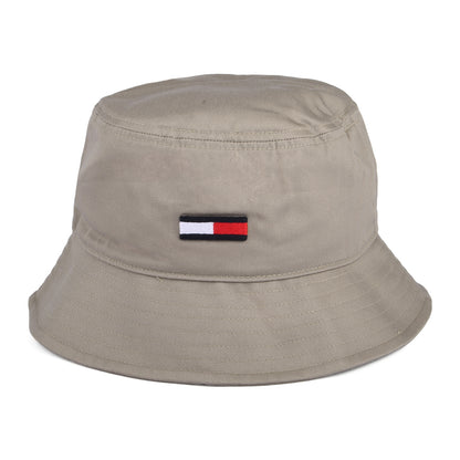 Chapeau Bob en Coton Bio TJM Flag sable TOMMY HILFIGER