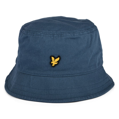 Chapeau Bob en Coton Sergé bleu fumé LYLE & SCOTT
