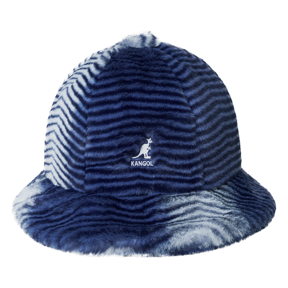 Chapeau Bob en Fausse Fourrure Casual bleu-multi KANGOL