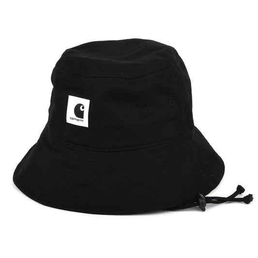 Chapeau Bob en Coton Sergé Ashley noir CARHARTT WIP