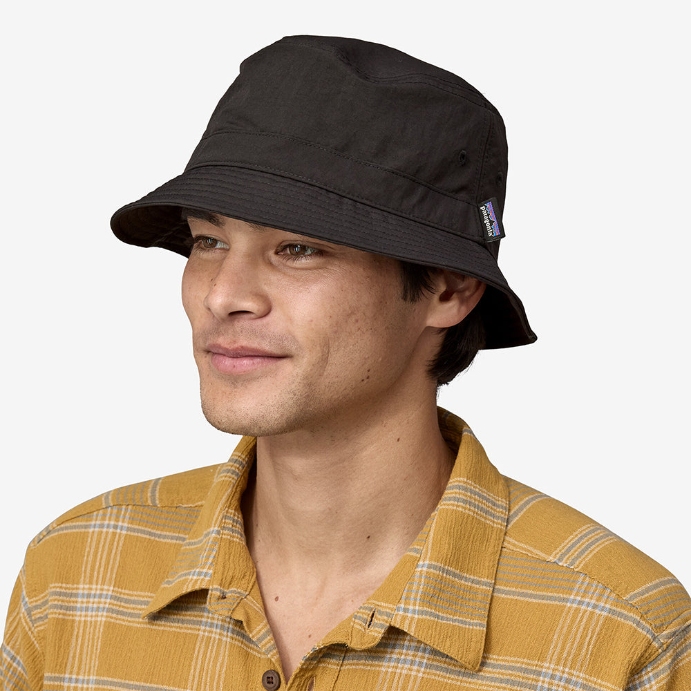 Chapeau Bob Wavefarer noir PATAGONIA
