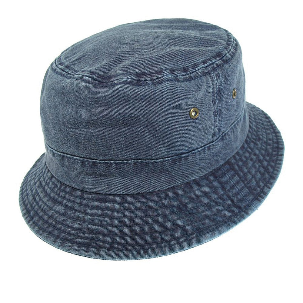 Chapeau Bob en Coton Pliable bleu marine
