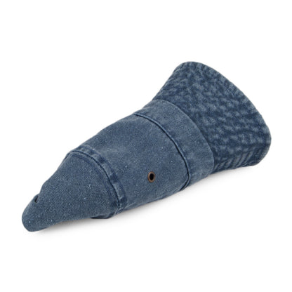 Chapeau Bob en Coton Pliable bleu marine