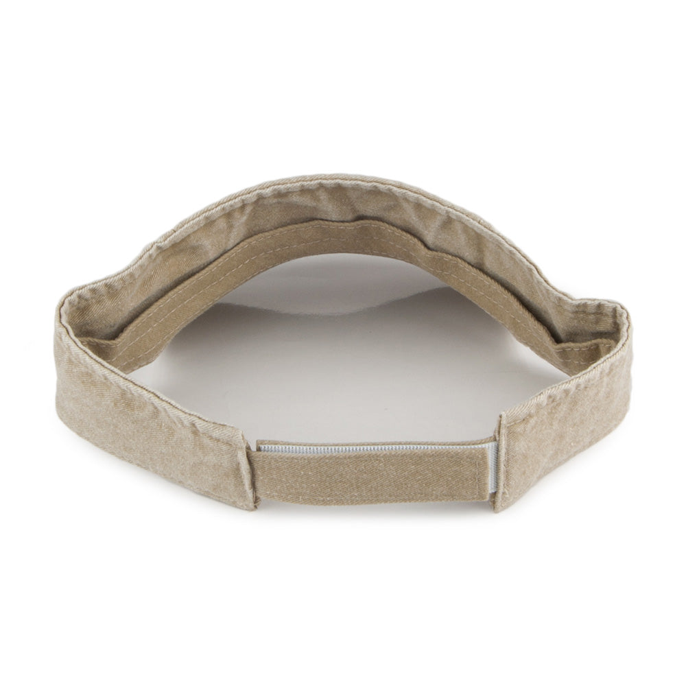 Visière en Coton Sergé Délavé khaki DORFMAN PACIFIC