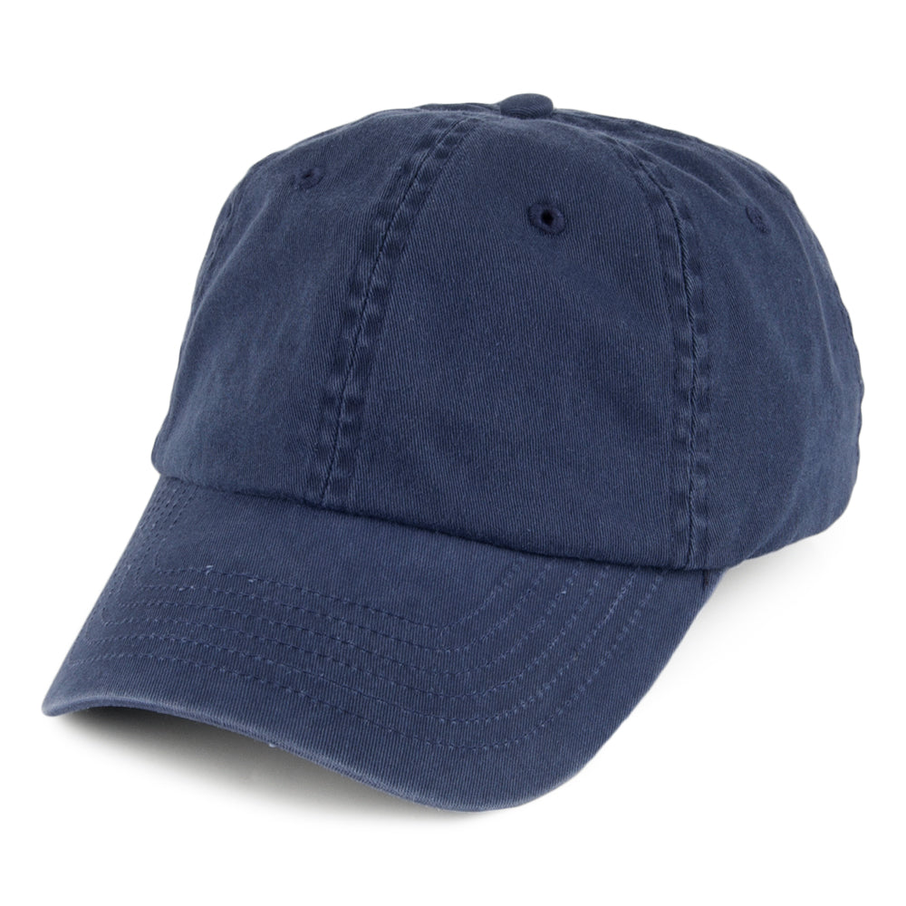 Casquette en Coton Vintage bleu marine VILLAGE HATS