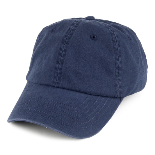 Casquette en Coton Vintage bleu marine VILLAGE HATS
