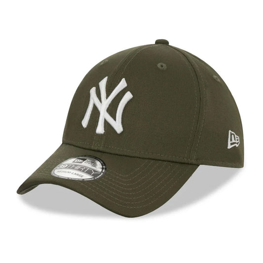 Casquette 39THIRTY MLB League Essential New York Yankees olive-blanc NEW ERA