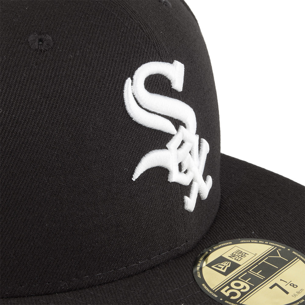 Casquette 59FIFTY MLB On Field AC Perf Chicago White Sox noir NEW ERA