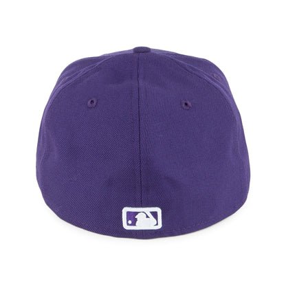 Casquette 59FIFTY MLB League Basic New York Yankees violet NEW ERA