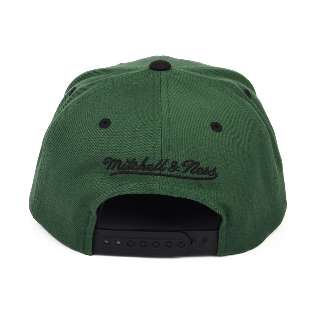 Casquette Snapback Box Logo olive-noir MITCHELL & NESS