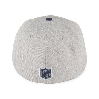 Casquette 59FIFTY Reflective Heather Seattle Seahawks gris-bleu marine NEW ERA