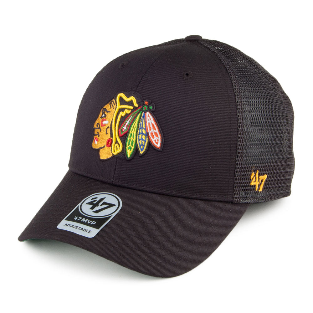 Casquette Trucker Branson MVP Chicago Blackhawks noir 47 BRAND