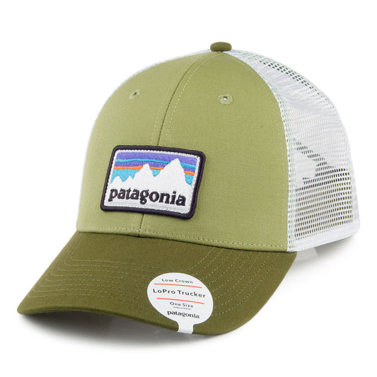 Casquette Trucker LoPro Shop Sticker Patch vert PATAGONIA