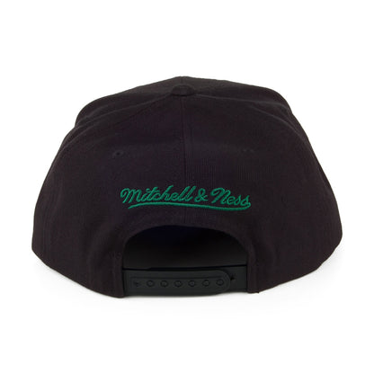 Casquette Snapback Wool Solid Boston Celtics noir MITCHELL & NESS