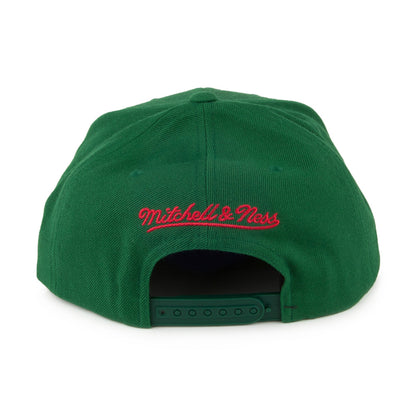 Casquette Snapback Wool Solid Milwaukee Bucks II vert MITCHELL & NESS