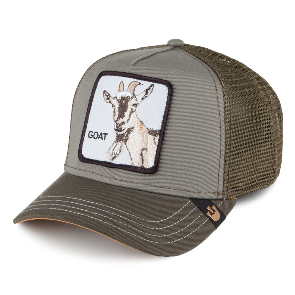 Casquette Trucker Goat Beard olive GOORIN