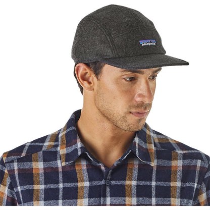 Casquette 5 Panel en Laine Recyclée gris PATAGONIA