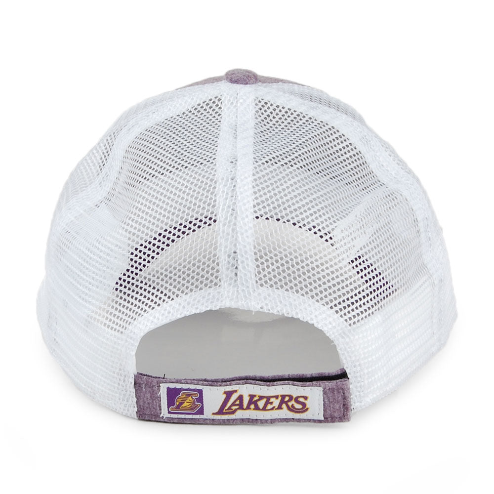Casquette Trucker 9FORTY Summer League NY Yankees violet-blanc NEW ERA