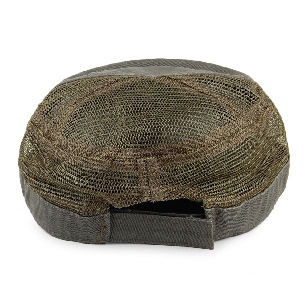 Casquette Militaire Oak Mesh Cotton olive DORFMAN PACIFIC