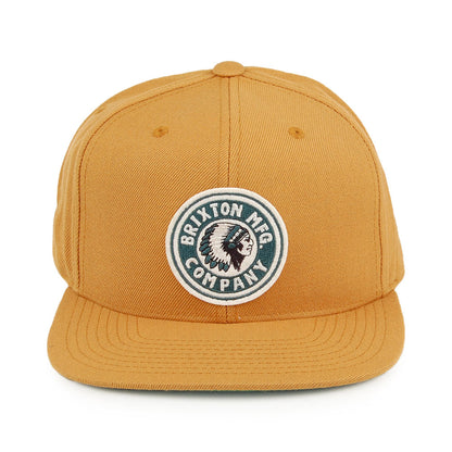 Casquette Snapback Rival moutarde BRIXTON