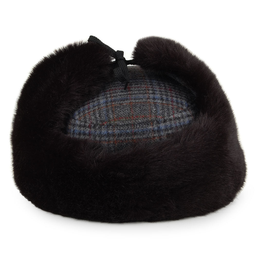 Casquette Militaire Avec Protège-Oreilles Krusk gris-noir CRAMBES