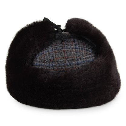 Casquette Militaire Avec Protège-Oreilles Krusk gris-noir CRAMBES