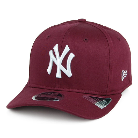 Casquette Snapback 9FIFTY MLB Tonal Stretch New York Yankees bordeaux NEW ERA