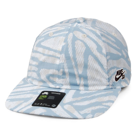 Casquette à Visière Plate H86 AOP bleu-blanc NIKE SB