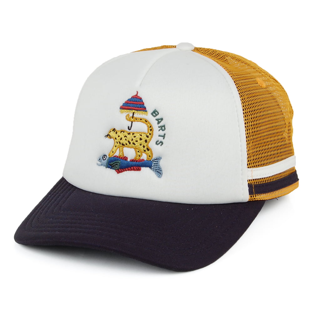 Casquette Trucker Jaspis bleu-blanc BARTS