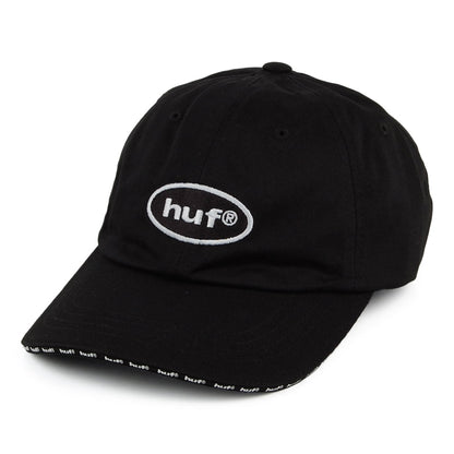 Casquette à Visière Incurvée Ellis noir HUF