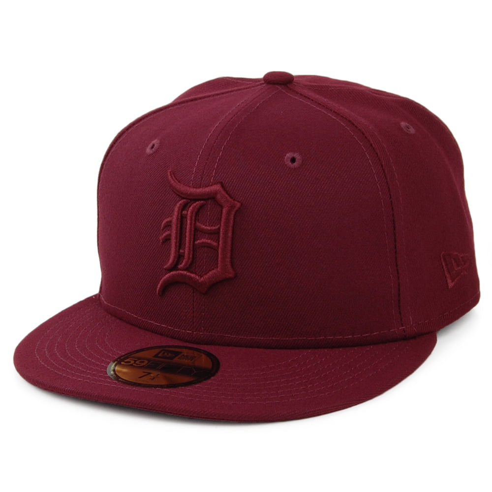 Casquette 59FIFTY MLB Essential Detroit Tigers bordeaux NEW ERA
