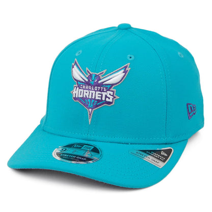 Casquette Snapback 9FIFTY Stretch Snap Charlotte Hornets bleu sarcelle NEW ERA