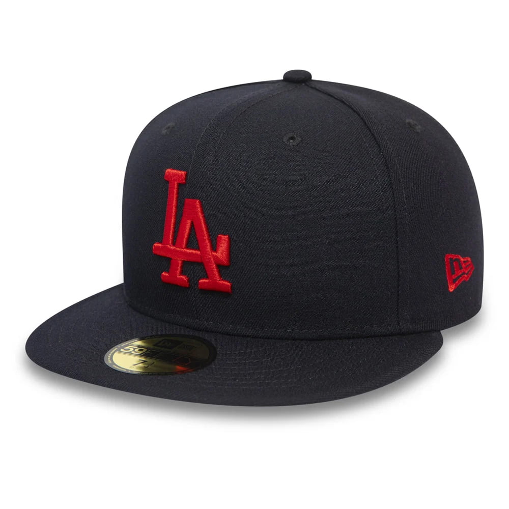 Casquette 59FIFTY MLB League Essential L.A. Dodgers bleu marine-rouge NEW ERA