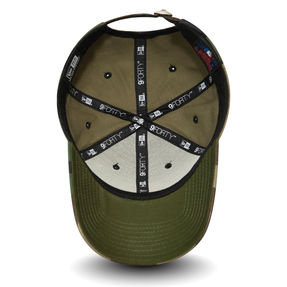 Casquette 9FORTY MLB Camo Essential New York Yankees camouflage-orange NEW ERA