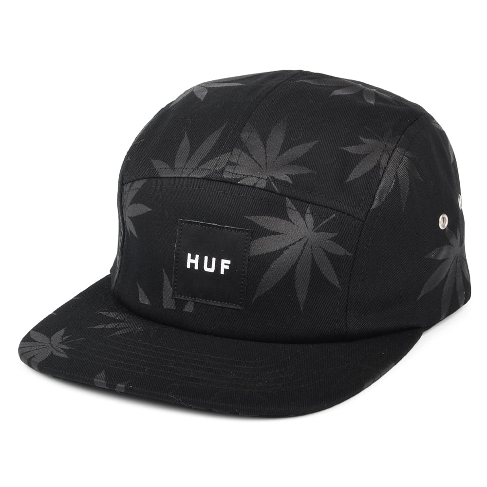 Casquette 5 Panel Plantlife noir HUF