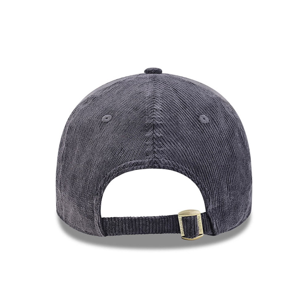 Casquette en Velours Côtelé 9FORTY Manchester United ardoise NEW ERA