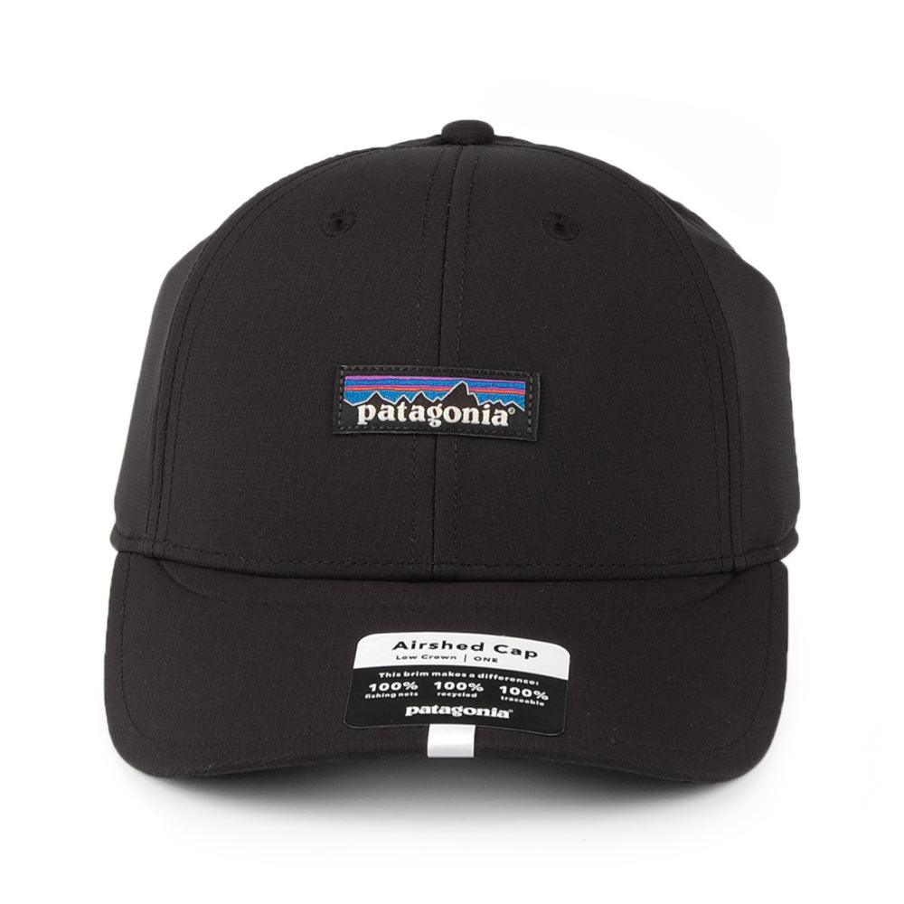 Casquette à Calotte Basse Recyclée Airshed noir PATAGONIA