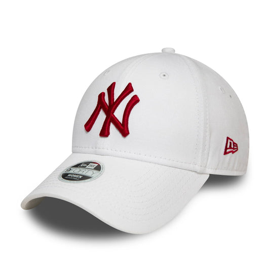 Casquette Femme 9FORTY MLB League Essential New York Yankees blanc-rouge NEW ERA