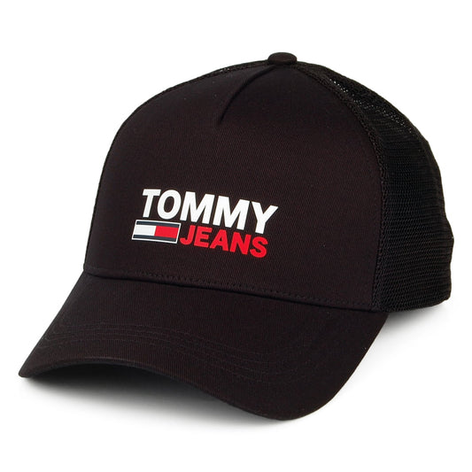 Casquette Trucker TJM Logo noir TOMMY HILFIGER