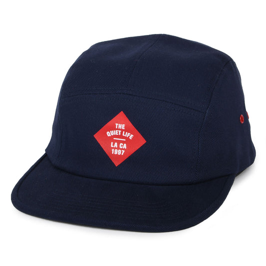 Casquette 5 Panel Traveller bleu marine THE QUIET LIFE