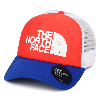 Casquette Trucker Calotte Profonde TNF Logo rouge-bleu THE NORTH FACE